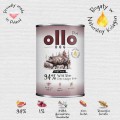 Mokra karma dla psa OLLO PLUS DZIK + KOLAGEN 800G 2