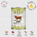 Mokra karma dla psa OLLO PLUS WOŁOWINA + KOLAGEN 800G 2