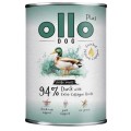 Mokra karma dla psa OLLO PLUS KACZKA + KOLAGEN 800G 1