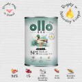 Mokra karma dla psa OLLO PLUS KACZKA + KOLAGEN 800G 2