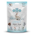 Przysmak dla psa Ollo AIR-DRIED LIGHT SOFT STRIPS RABBIT KRÓLIK 80g 1