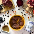 Mokra karma dla psa OLLO PLUS JAGNIĘCINA + KOLAGEN 800G 3