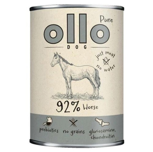 OLLO PURE KOŃ KONINA 850g mokra karma dla psa z koniną