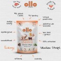 Przysmak dla psa Ollo AIR-DRIED ENERGY STRIPS VENISON DZICZYZNA JELEŃ 80g 2