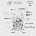 Przysmak dla psa Ollo AIR-DRIED DENTAL STRIPS Z INDYKA 80g 2