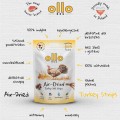 Ollo Air Dried Turkey Strips suszone miękkie paski z indyka dla psa 80g 2