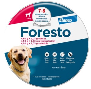 Foresto Obroża dla psa powyżej 8kg długość 70cm