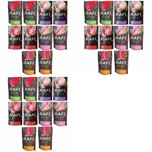 Mokra karma dla psa RAFI MIX SMAKÓW 30x500g