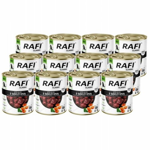 Dolina Noteci Rafi Classic z Dziczyzną 12x800g