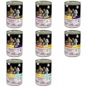 PET REPUBLIC Karma mokra kawałki w galaretce dla kota mix smaków 8 x 400g