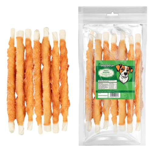 otozoo.pl PRZYSMAK DLA PSA PAŁKA WOŁOWA Z KURCZAKIEM 25cm 550g 616