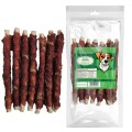 PRZYSMAK DLA PSA PAŁKA GRYZAK WOŁOWY Z KACZKĄ 25cm 500G + 10% GRATIS 623 1