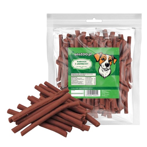 PRZYSMAK DLA PSA KABANOS Z JAGNIĘCINY 500g + 10% GRATIS 609