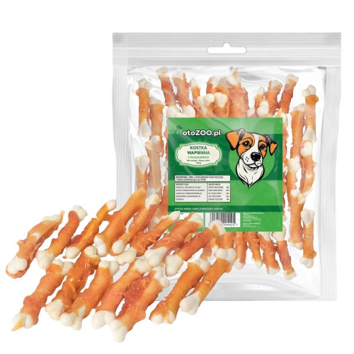 PRZYSMAK DLA PSA KOSTAK WAPIENNA Z KURCZAKIEM 500G + 10% GRATIS