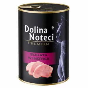 Mokra karma dla kota bogata w indyka 400g Dolina Noteci Premium