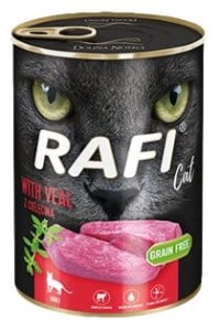 Rafi Cat Dolina Noteci karma mokra dla kota cielęcina 400g