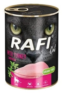Rafi Cat Adult mokra karma dla dorosłego kota indyk 400g bez zbóż