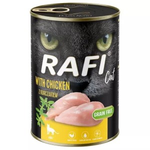 Karma dla kota RAFI Cat Adult z Kurczakiem 400g