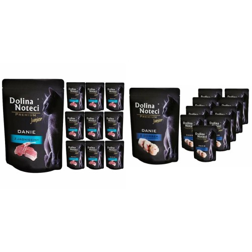 Dolina Noteci Premium JUNIOR dla kota MIX 20x 85g