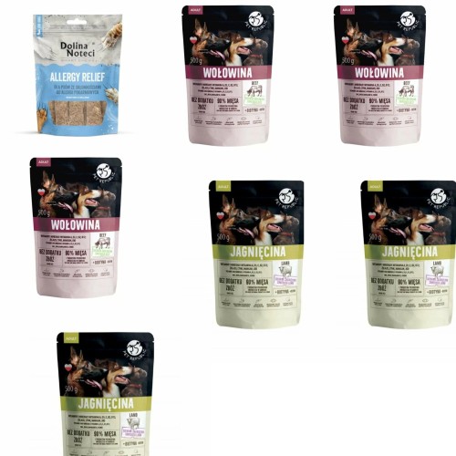 PET REPUBLIC karma mokra dla psa mix smaków 6 x 500g