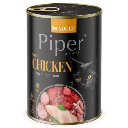 Dolina Noteci Piper Animals mokra karma dla kota z kurczakiem bez zbóż 400g
