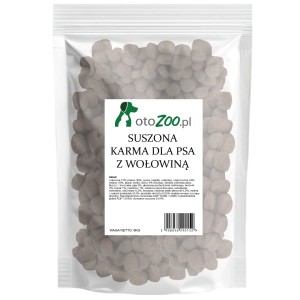 Suszona karma dla psa z wołowią 9kg