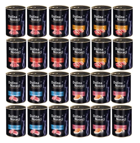 DOLINA NOTECI PREMIUM KOT MIX SMAKÓW 400G x 24