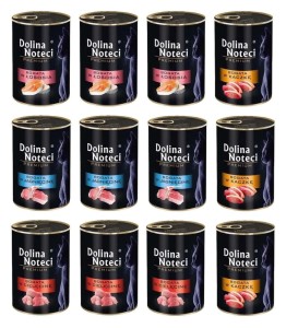 DOLINA NOTECI PREMIUM KOT MIX SMAKÓW 400G x 12