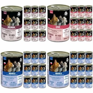 PET REPUBLIC Karma mokra kawałki w sosie dla kota mix smaków 40 x 400g