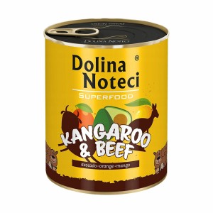Dolina Noteci Superfood mokra karma dla psa kangur i wołowina puszka 800 g