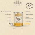 6x OLLO PURE INDYK 850G KARMA MOKRA DLA PSA 3