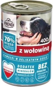 Karma mokra dla psa Frendi wołowina kawałki 400 g