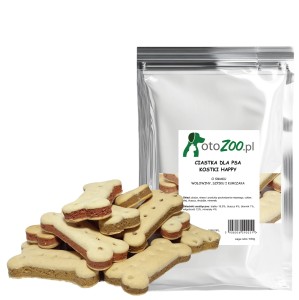 Ciastka dla psa treserki KOSTKI HAPPY MIX SMAKÓW 1kg