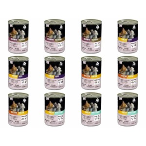PET REPUBLIC Karma mokra kawałki w galaretce dla kota mix smaków 12 x 400g