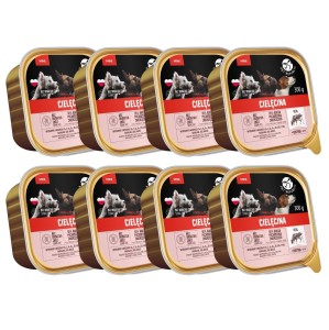 PetRepublic karma mokra dla psa z cielęciną mielonka zestaw 8x300g