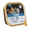 PetRepublic karma mokra dla kota z pstrągiem mielonka zestaw 10x85g 3