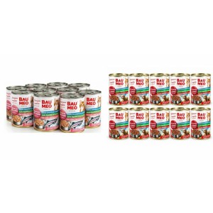 Karma Mokra dla Kota mix smaków 20 szt. x 400 g Puszka Pakiet pełnoporcjowa